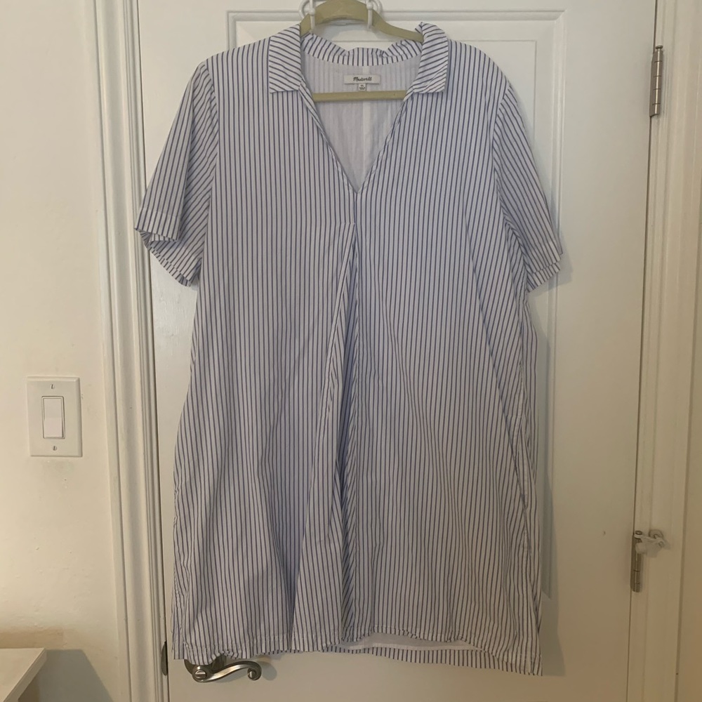 Madewell Striped Tunic Shirtdress
